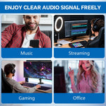 Verilux USB Type C to 3.5mm Audio Jack Adapter with HiFi DAC