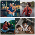 Verilux Head Light for Camping and Hiking with Dual XPE and COB Beams | 300m Zoomable Rechargeable Torch