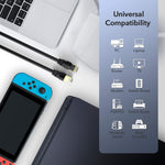 Verilux Cat8 Ethernet Cable for Router Xbox and Modem 5m 40Gbps 2000MHz High Speed | LAN Wire