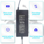 ZORBES® 36V 2A Battery Charger DC5.5 * 2.5MM/2.1MM