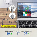 Verilux USB C Cable for Fast Charging with 60W Power Delivery and 16.4ft Nylon Braid | 3 Pack
