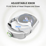 Verilux Adjustable Head Strap for Meta Quest 3 featuring ergonomic knob fit and lightweight ABS construction