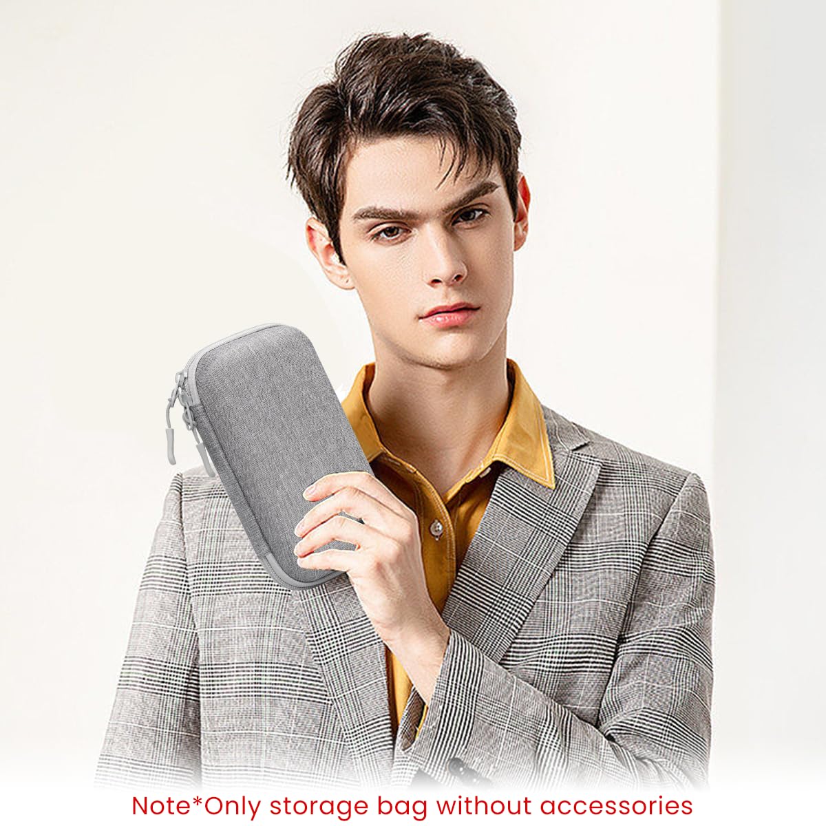 ZORBES® Carrying Case for Seagate WD2.5 inch, Portable Hard Drive Bag for Seagate WD2.5 inch, Storage Case for Solid State Drive EVA Waterproof Storage SSD Travel Bag Accessory Bag, No SSD Included