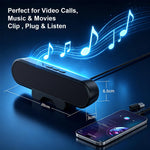 ZORBES Clip-On Speaker for Desktop PC