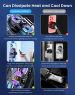 ZORBES® 3 Speed Adjustable Phone Cooler Gaming Fan M5 Plus