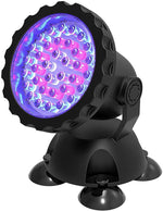 Verilux Underwater Spot Light for Pond and Fountain with 36 RGB LEDs 98 in Cable | Adjustable 180° ABS Housing