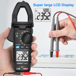 Verilux Digital Clamp Multimeter for AC/DC Testing with True RMS 6000 Counts | Auto-Ranging