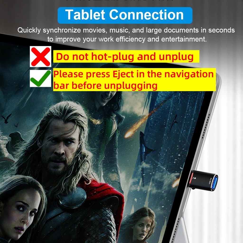 Verilux 2 in 1 Card Reader for iPhone 16 and Galaxy S24 featuring 5Gbps Speed and Aluminum Body