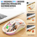 Verilux® Wireless Mouse Pink