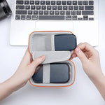 ZORBES® Carrying Case for SSD Storage Bag for SanDisk 500GB 1TB 2TB Shock-Proof EVA Waterproof Accessories Grey 2PCS No SSD Included