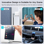 Verilux USB C Cable for Fast Charging with 180 Degree Rotating Head and 9.8 ft Length | LED Tip