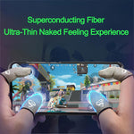 ZORBES® Ultra-Thin Silver Fiber Gaming Finger Sleeves
