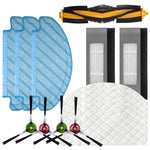 Verilux® Replacement Accessories for Ecovacs Deebot N10 OZMO T8 T9 PRO T9 AIVI Robot Vacuum Deebot N10 Replacement Accessories for Deebot, for Deebot N10 OZMO T8, T9 PRO