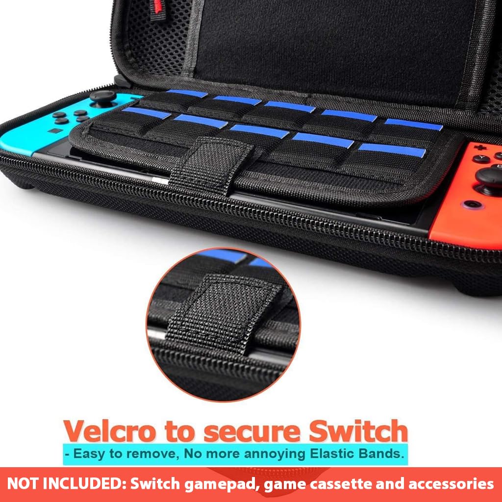 ZORBES® Carrying Case for Switch Gamepad Organizer Bag