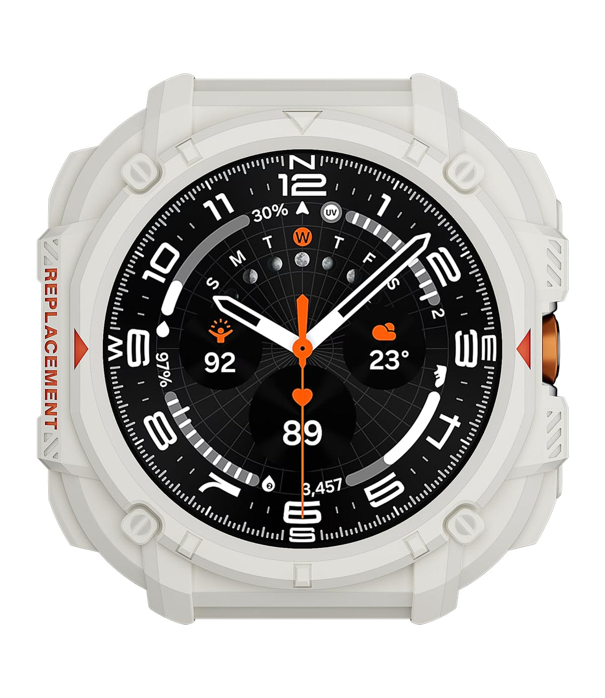 ZORBES® Rugged TPU Bumper Designed for Samsung Galaxy Watch Ultra Case Durable TPU Case