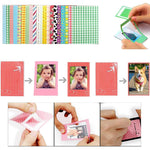 ZORBES® Decorations Kit Instax Photo Decorative Set Includes Photo Frames/Hemp String/Photo Clips/Easy Desk Photo Frames Fujifilm Instax Photo Decoration Accessories Kit