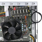 Verilux PC PWM Fan Hub CPU Cooling HUB 10 Port 12V 4 Pin Fan PWM Hub Fan Hub Splitter, 4-Pin PWM Fan Power Supply Extension Cable for ATX Computer Case 4-Pin and 3-Pin Cooling Fans