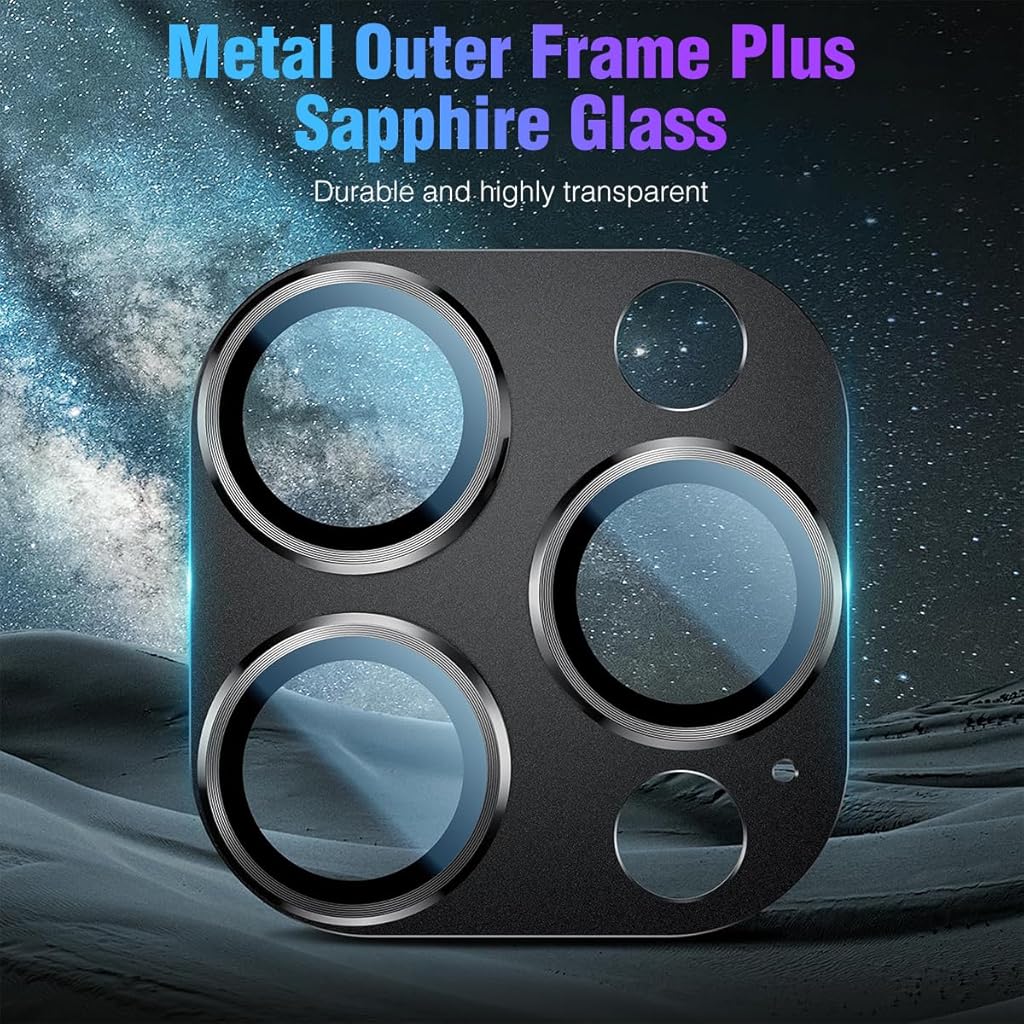 ZORBES® Camera Lens Protector for i Phone 16 Pro Max Full Coverage Scratch-Proof HD Lens Cover Universal Camera Lens Cover for Most Phone Case Phone Camera Lens Protector for i Phone 16 Pro Max