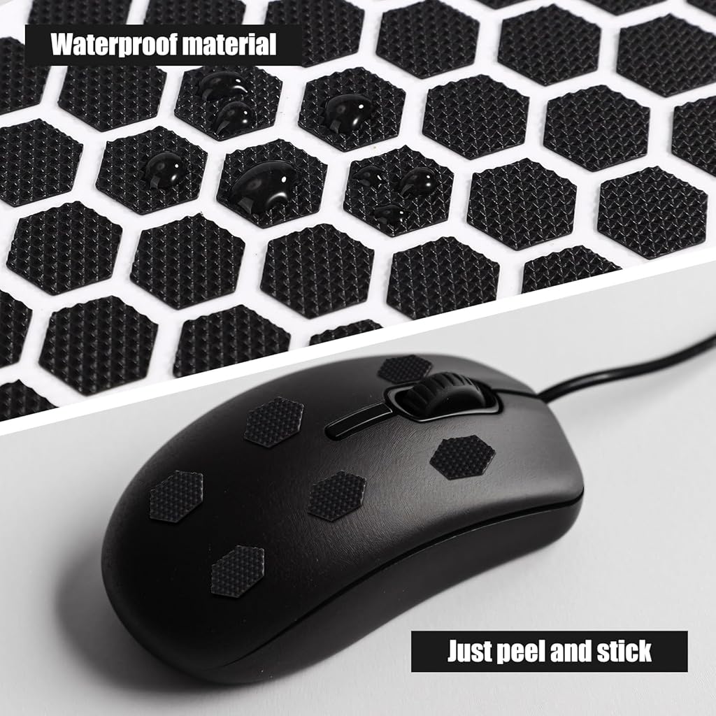 ZORBES® 4pcs Pre-Cut Grip Tape, Anti-Slip Cellphone Stickers