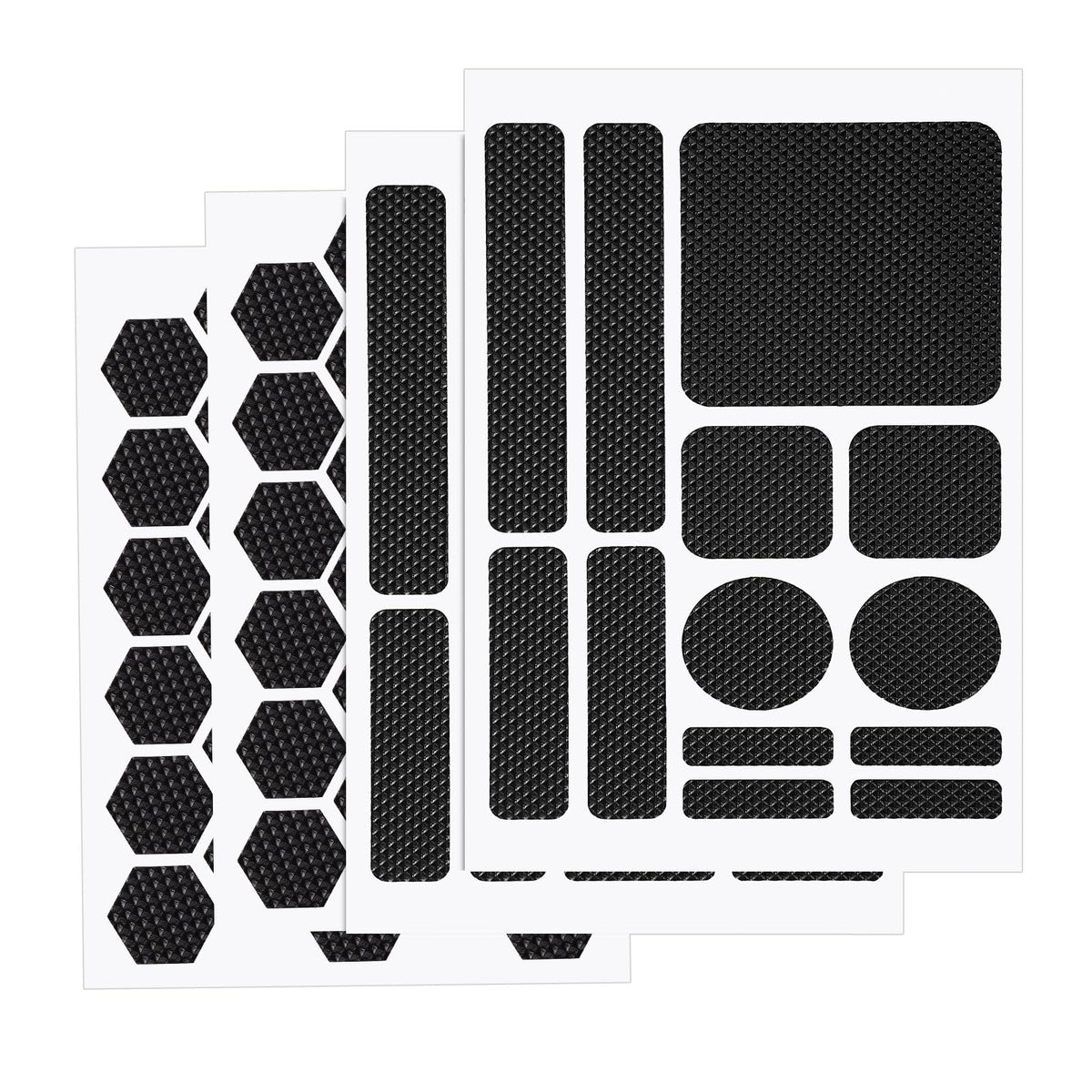 ZORBES® 4pcs Pre-Cut Grip Tape, Anti-Slip Cellphone Stickers