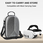 Verilux Adjustable Head Strap for Meta Quest 3 featuring ergonomic knob fit and lightweight ABS construction