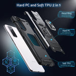 ZORBES® for Samsung Galaxy S20 FE 5G Back Cover with Rotatable Phone Ring Buckle Stand Design, TPU Shockproof Protective s20fe Cover Case for Samsung Galaxy Samsung s20 fe 5g Back Cover case FE