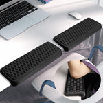 ZORBES® Arm Rest for Desk, L-Shaped Memory Foam Elbow Pads with Non-Slip Base