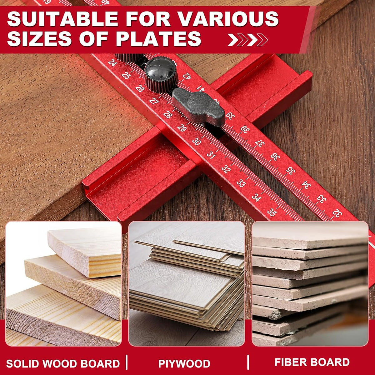 Serplex 4-in-1 Router Circle Cutting Jig