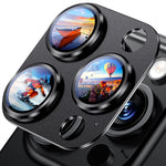 ZORBES® Camera Lens Protector for i Phone 16 Pro Max Full Coverage Scratch-Proof HD Lens Cover Universal Camera Lens Cover for Most Phone Case Phone Camera Lens Protector for i Phone 16 Pro Max