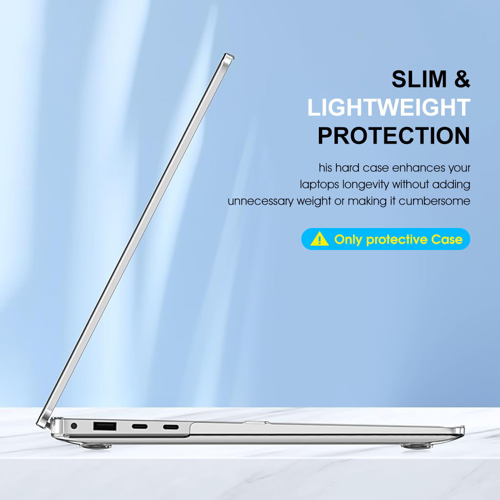 ZORBES® for 2024 Surface Laptop 13.8 Inches Transparent PC Hard Case for Surface Laptop 7th Edition Snap-on Crystal Sheer Anti-Scratch Protective Case