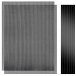 ZORBES® 40x30cm Desktop Tower Mesh Screen, 2Pcs PVC Screen Net Dustproof Net for Computer Chassis, Dust Protection, Ventilation & Bug Preventation, with Adhesive Magnetic Strips