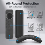 ZORBES® Silicone Remote Cover Compatible with Apple TV 4K Remote