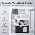 Serplex® 24 in 1 Watch Repair Kit Professional Tool Set with Bag