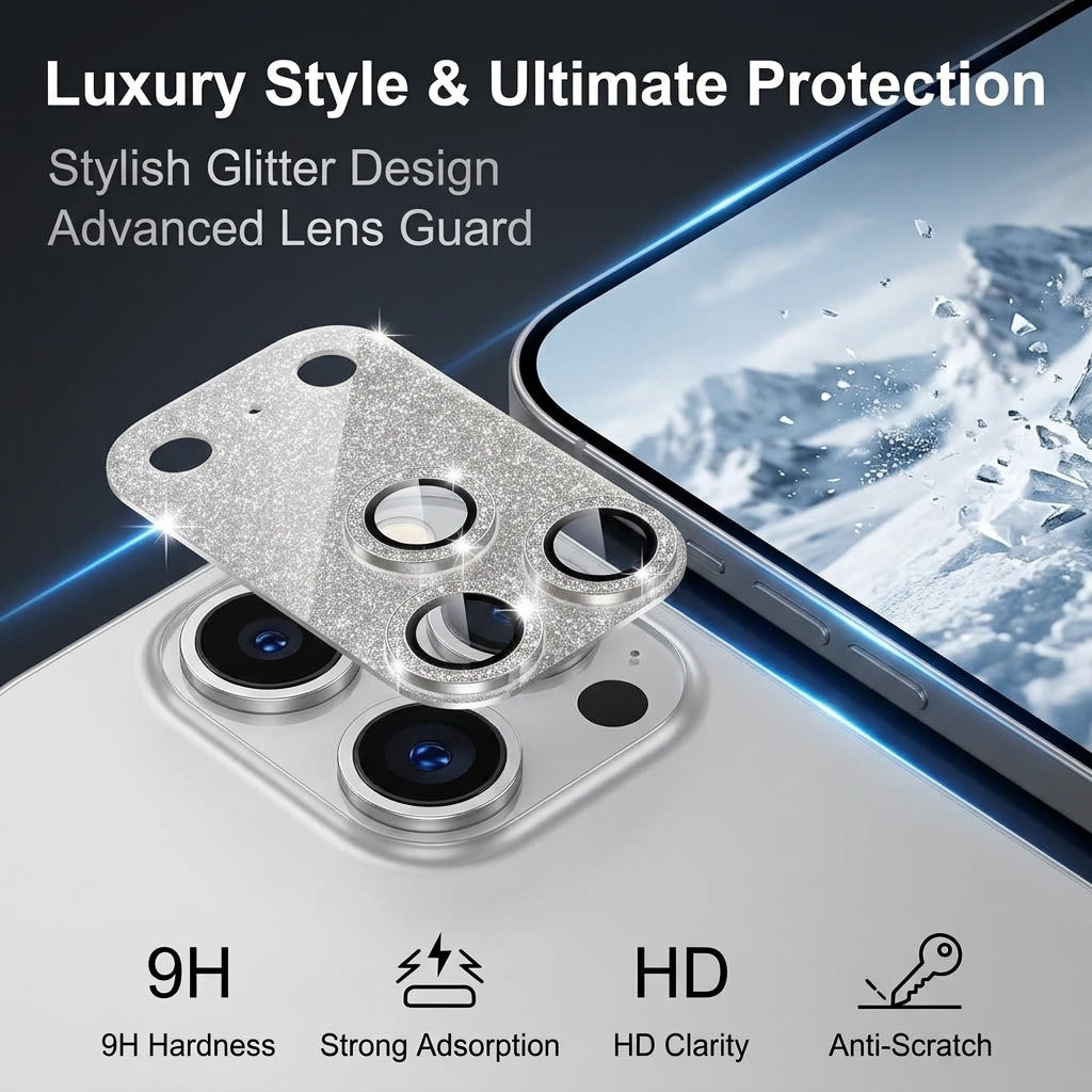 ZORBES® Camera Lens Protector Compatible with iPhone 17 Pro Max