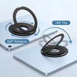 ZORBES® 360° Rotatable Tablet Ring Grip and Foldable Stand