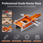 Serplex® Trim Router Slotting Tool and Adjustable Jig Set