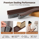 Serplex® 35 Inch Room Door Sweep with Noise Reducing Felt Bristles