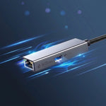 Verilux® USB-C to Gigabit Ethernet Adapter with 60W PD