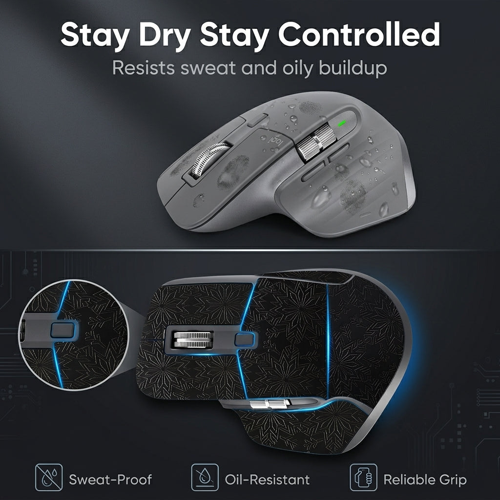 ZORBES® 6 Pcs Anti Slip Mouse Grip Tape for MX Master 3/3s