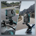 ZORBES® Aluminum Alloy Camera Cage for DJI Action 6 Metal Frame