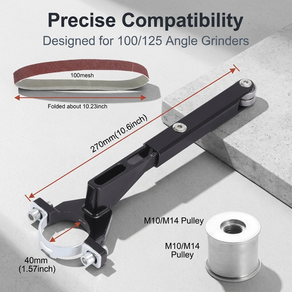 Serplex Belt Sander Attachment for Angle