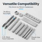 Serplex 11pcs Craft Tool Die Punch Tool Kit
