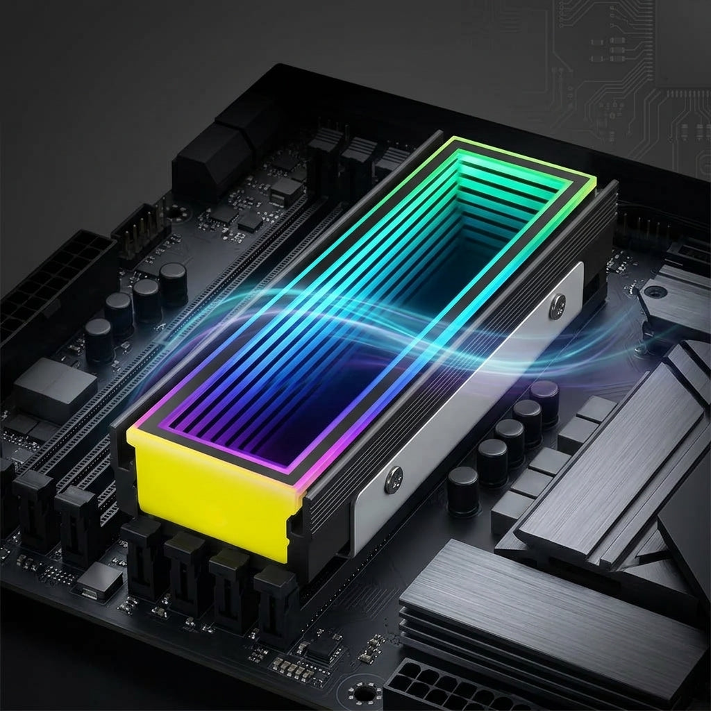 ZORBES® M.2 2280 SSD Heatsink ARGB Cooler