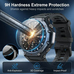 ZORBES® 3-Pack Tempered Glass Screen Protector for Amazfit T-Rex 3