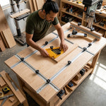 Serplex® 400mm Aluminum Universal T-Track for Woodworking