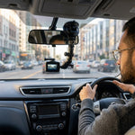 ZORBES® Suction Cup Camera Mount with 360 Ball Head for GoPro