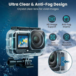 ZORBES® Waterproof Case with Anti Fog Compatible with DJI Action 6