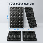 ZORBES® 4 Pack Double Sided Suction Cup Phone Case Mount