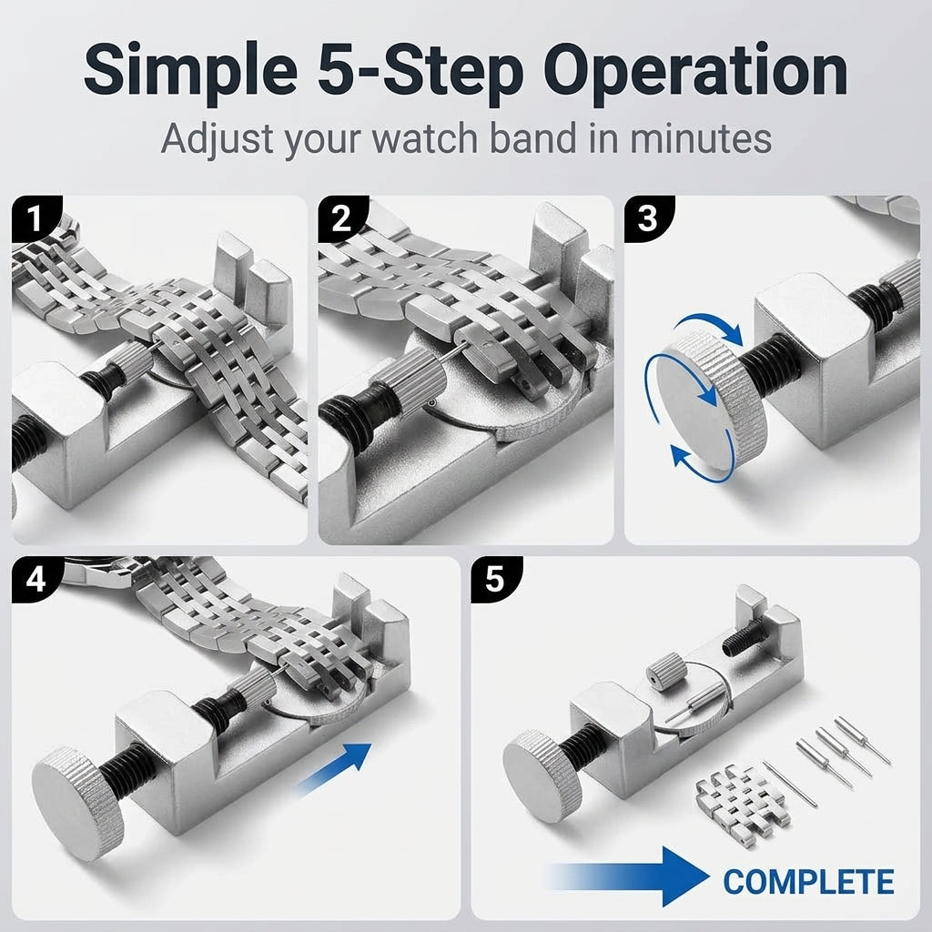 Serplex® 24 in 1 Watch Repair Kit Professional Tool Set with Bag