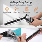 Serplex Belt Sander Attachment for Angle